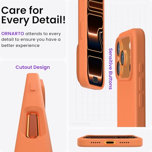 Slim Liquid Silicone 4 Layers Full Covered Soft Gel Rubber Shockproof Cover, Protective Phone Case - Chalk Pink for 17 Pro
