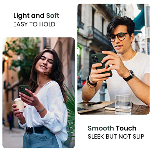 Full Cover Camera Protection Soft Anti-Scratch Microfiber Lining Phone Case with 2 Screen Protectors for 16 Pro Max